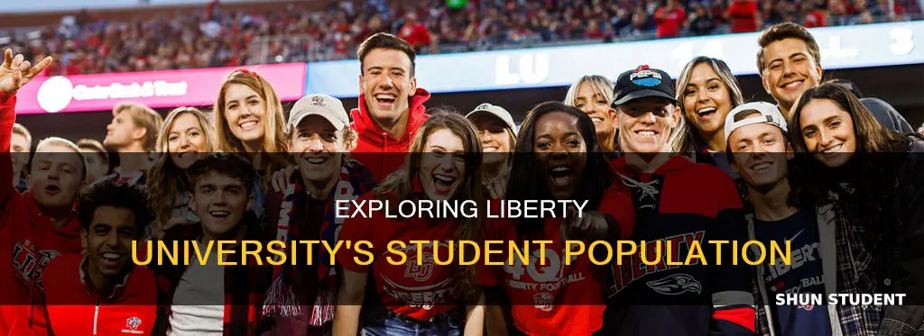 how many students attend liberty university campus