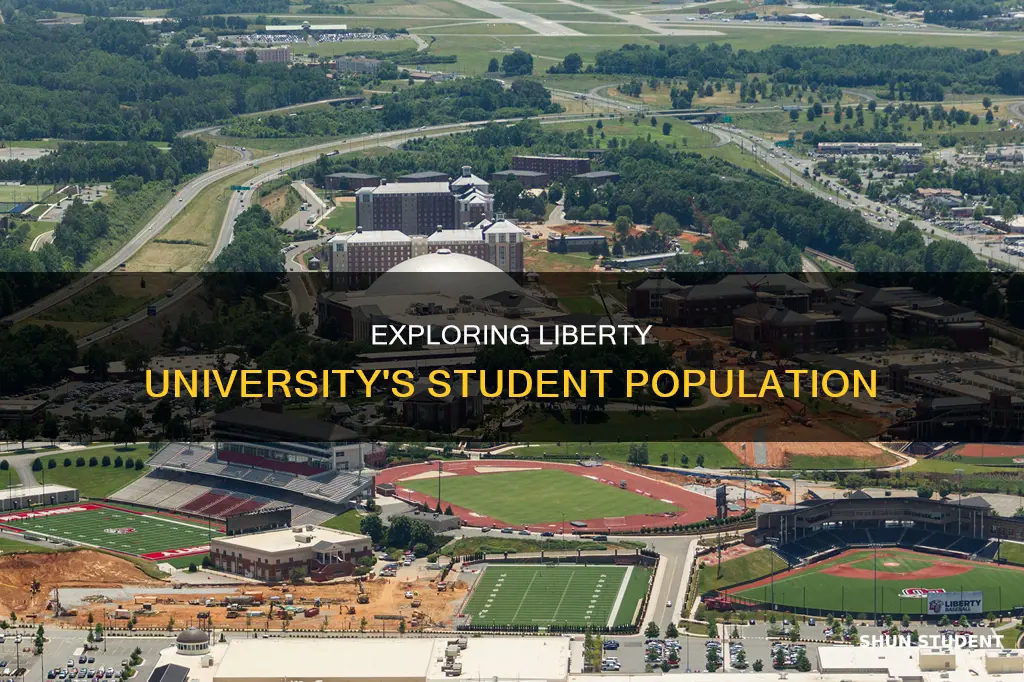 how many students attend liberty university campus