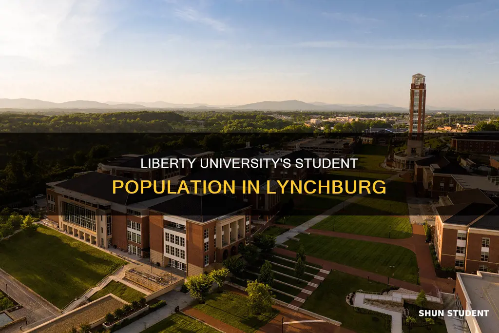 how many students attend liberty university in lynchburg