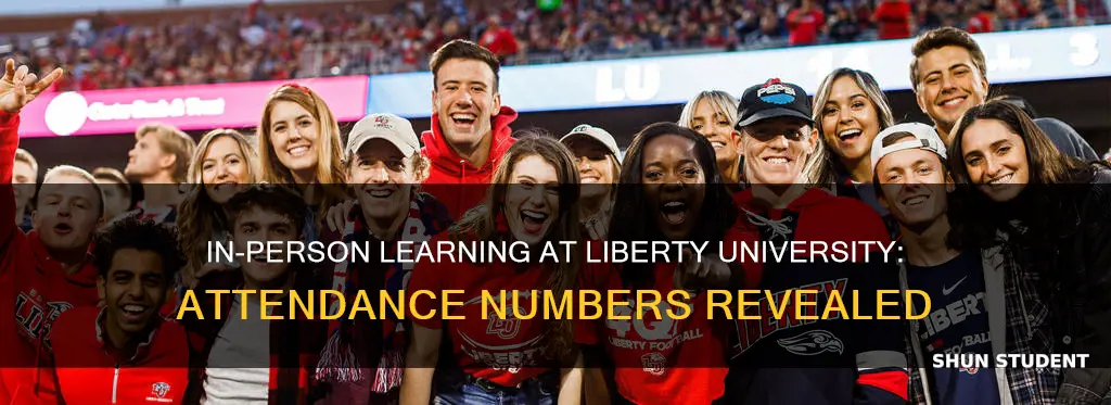 how many students attend liberty university in person