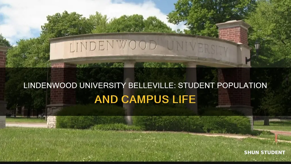 how many students attend lindenwood university belleville