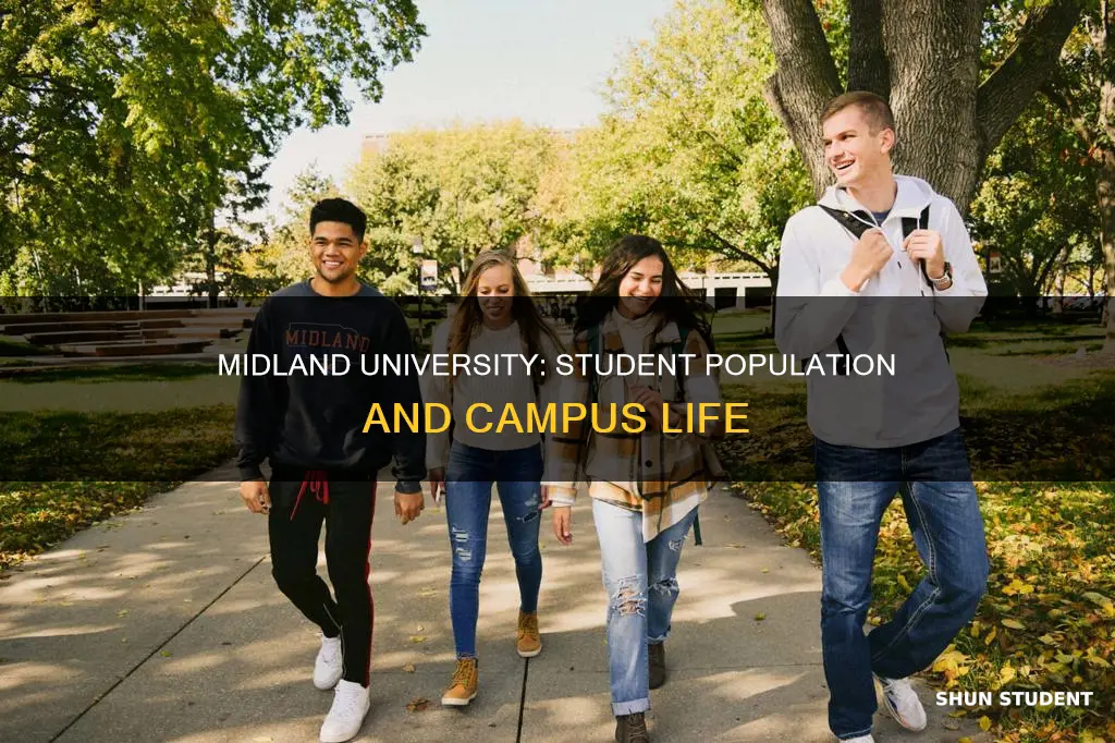 how many students attend midland university