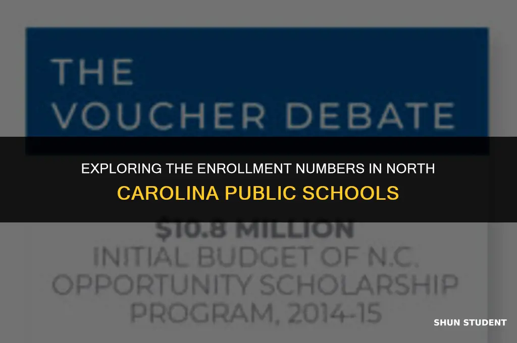 how many students attend nc public schools