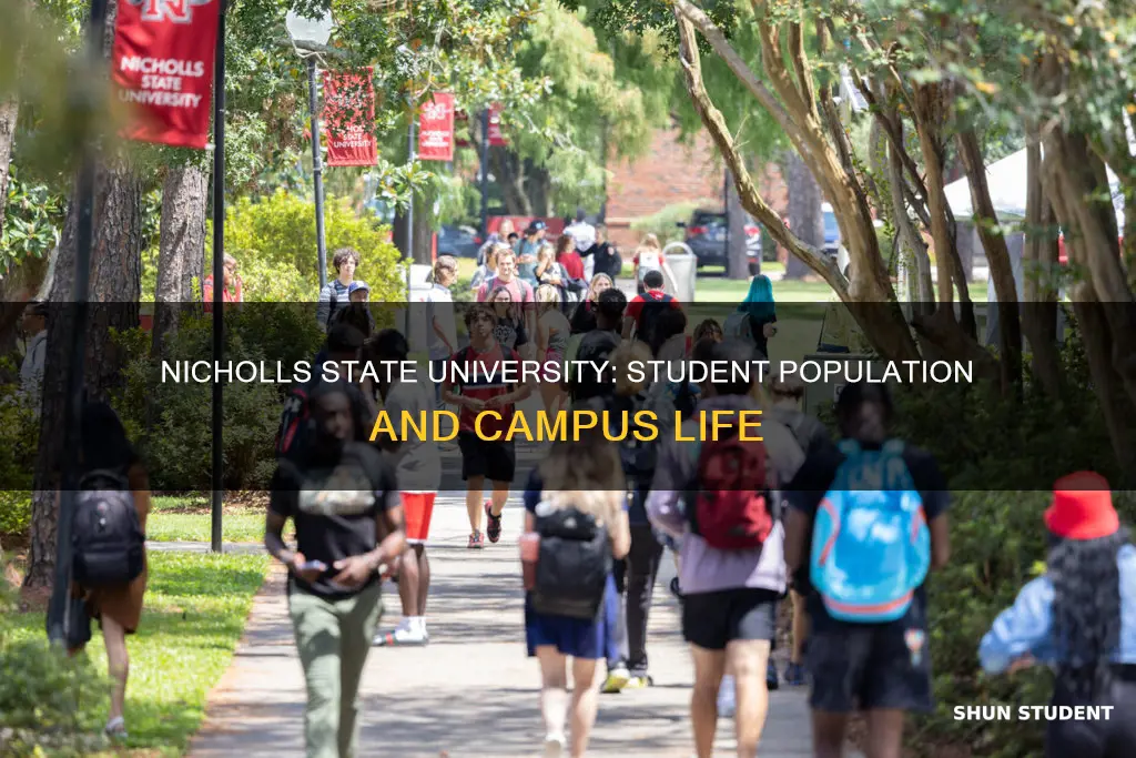 how many students attend nicholls state university