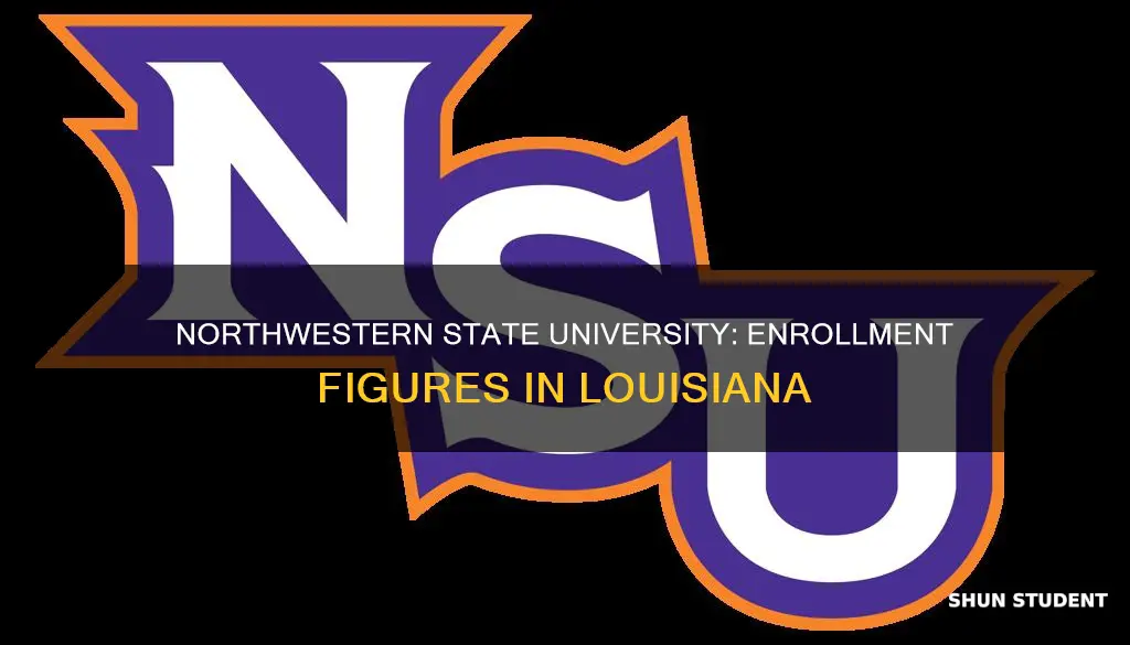 how many students attend northwestern state university in louisiana