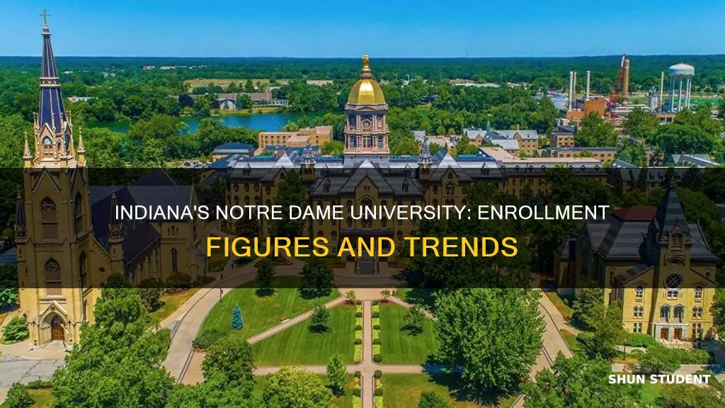 how many students attend notre dame university in indiana