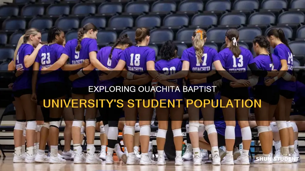 how many students attend ouachita baptist university