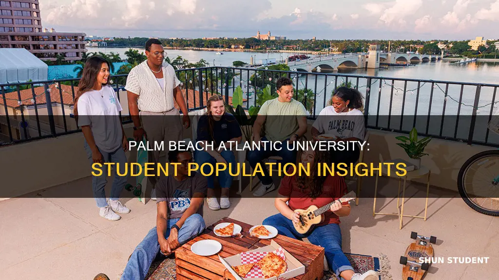 how many students attend palm beach atlantic university