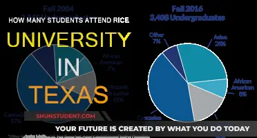 Rice University's Student Population in Texas