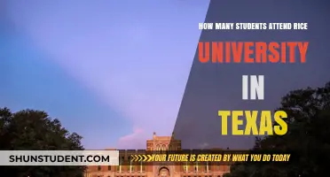 Rice University: Student Population in Texas