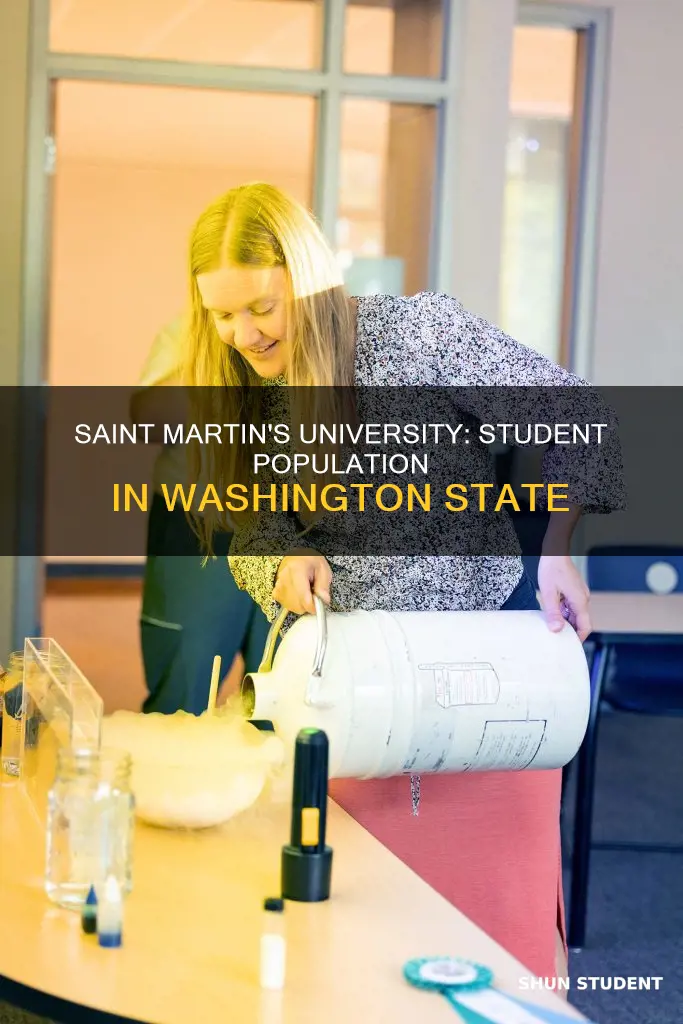 how many students attend saint martin