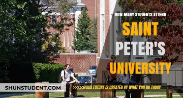 Attendee Numbers at Saint Peter's University