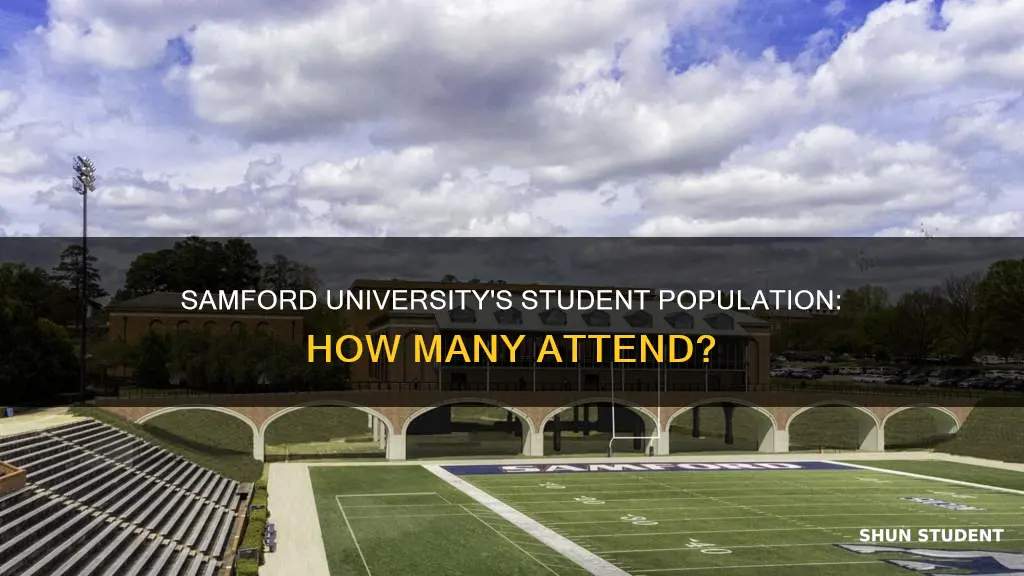 how many students attend samford university