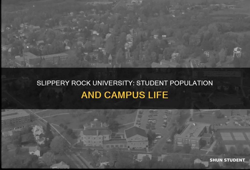 how many students attend slippery rock university