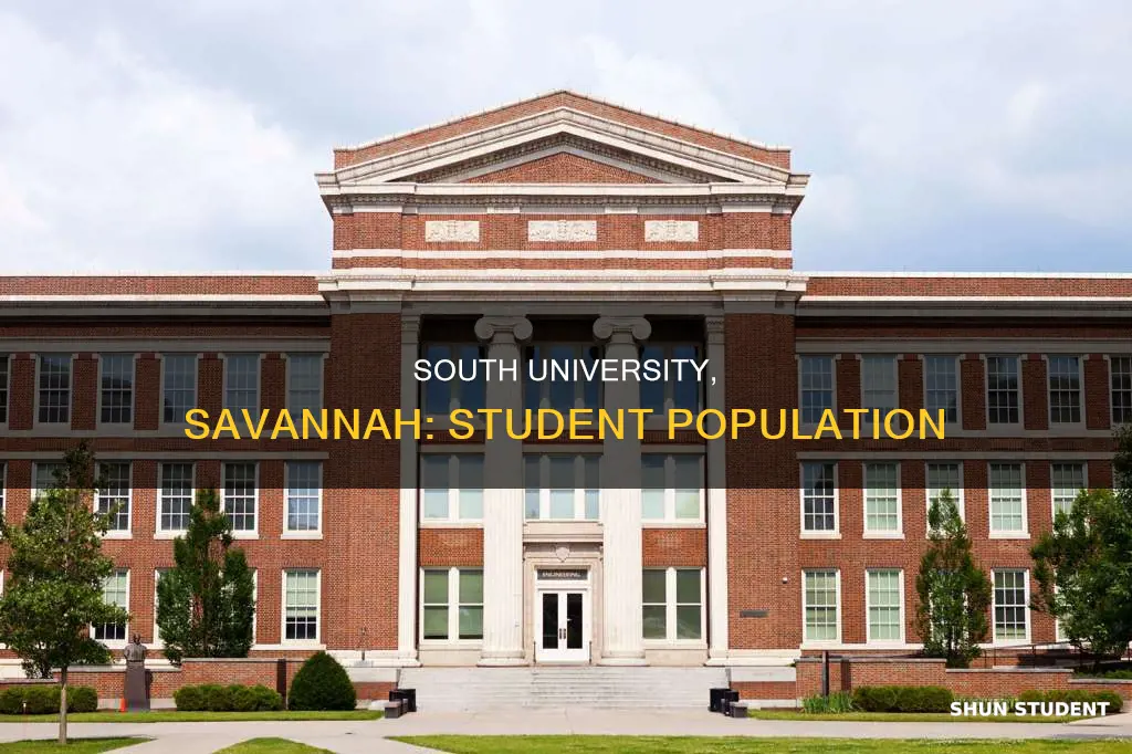 how many students attend south university in savannah