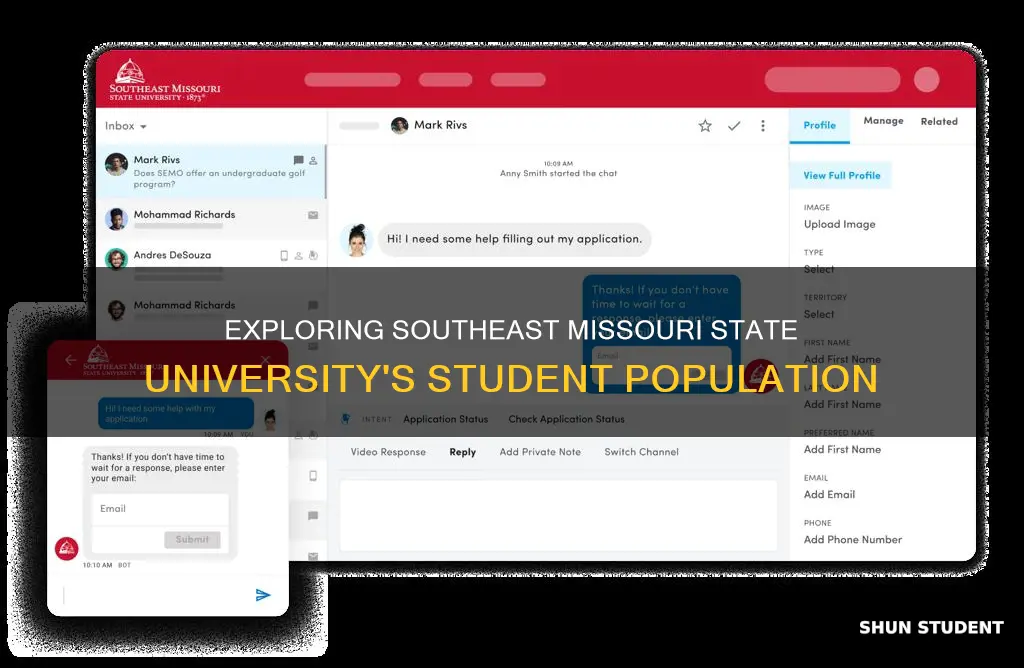 how many students attend southeast missouri state university
