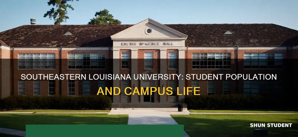 how many students attend southeastern louisiana university