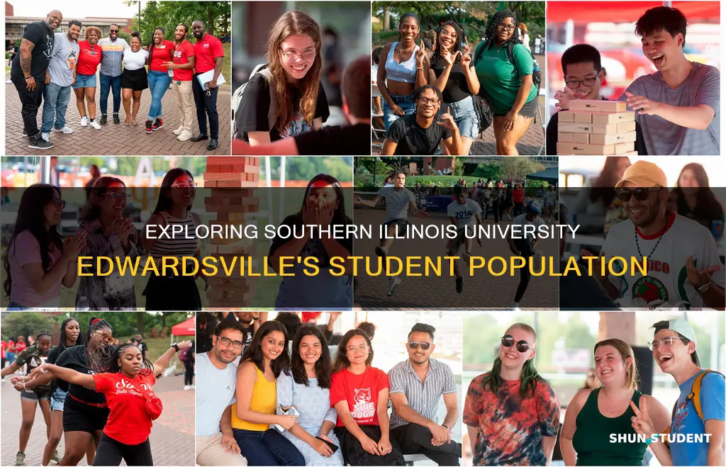 how many students attend southern illinois university edwardsville