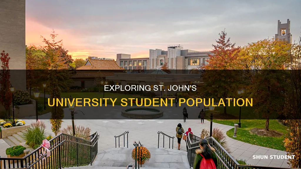 how many students attend st john