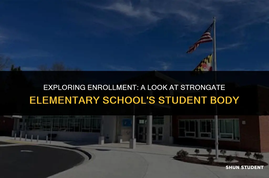 how many students attend stongate elemetry school
