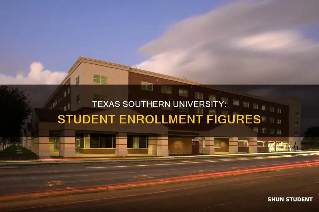 how many students attend texas southern university