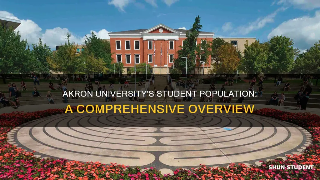 how many students attend the university of akron