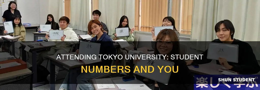 how many students attend tokyo university