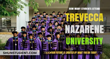 Attendee Numbers at Trevecca Nazarene University