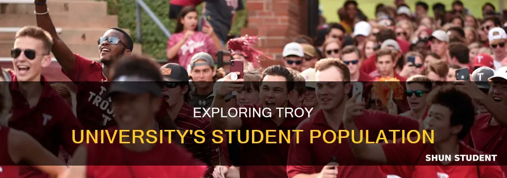 how many students attend troy university