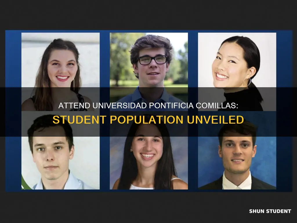 how many students attend universidad pontificia comillas