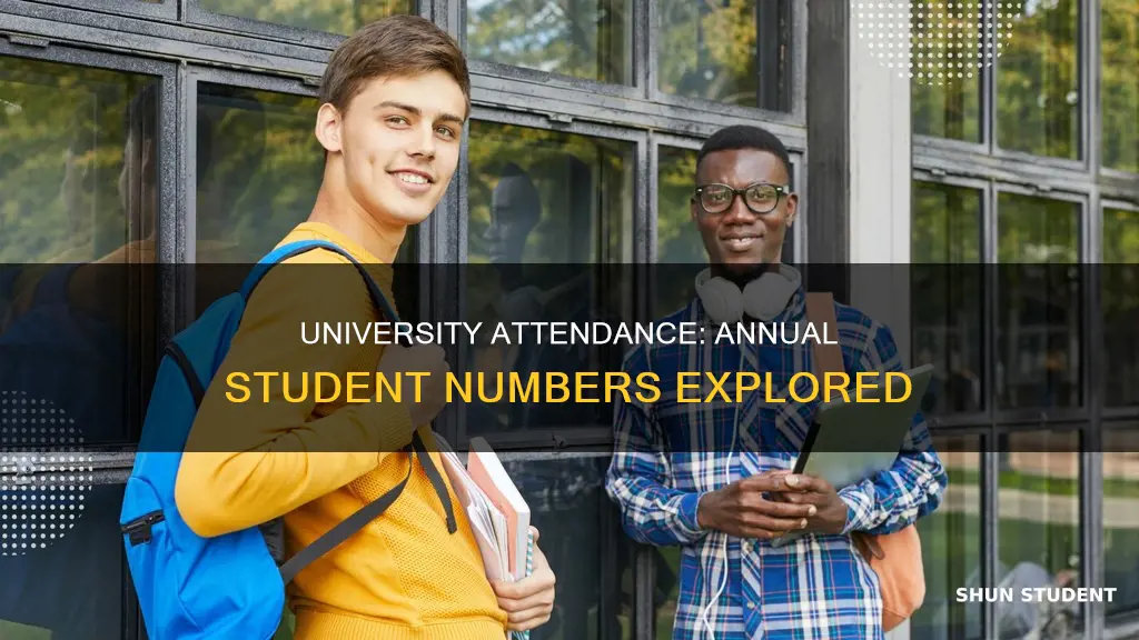 how many students attend university each year