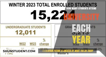 University Attendance: Annual Student Enrollment Figures