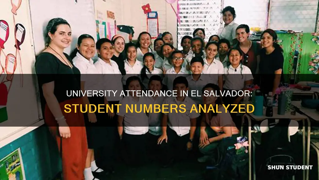 how many students attend university in el salvador