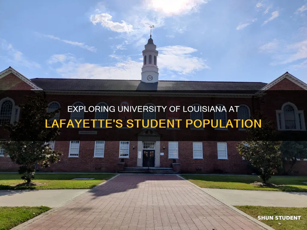 how many students attend university of louisiana at lafayette