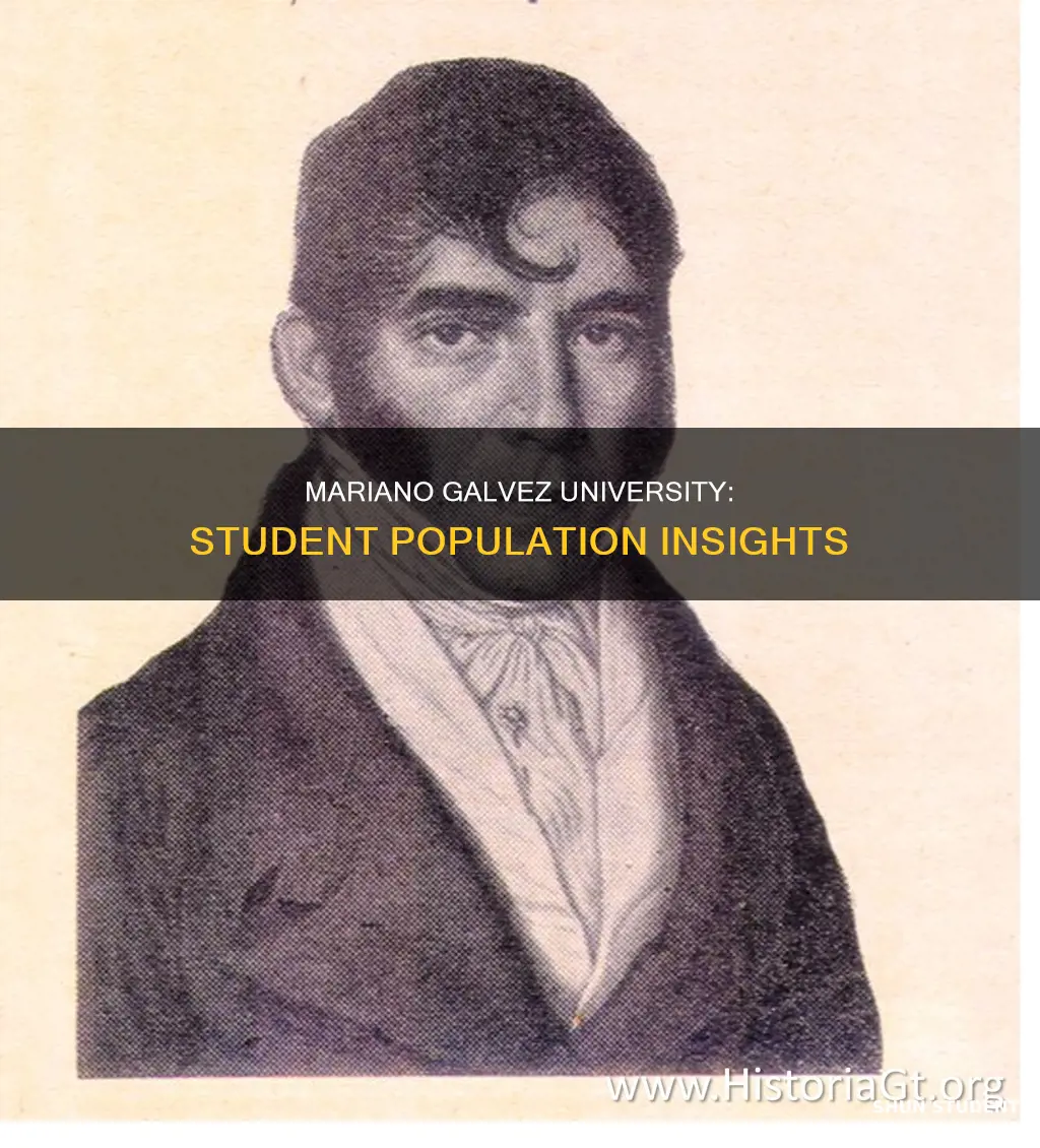 how many students attend university of mariano galvez