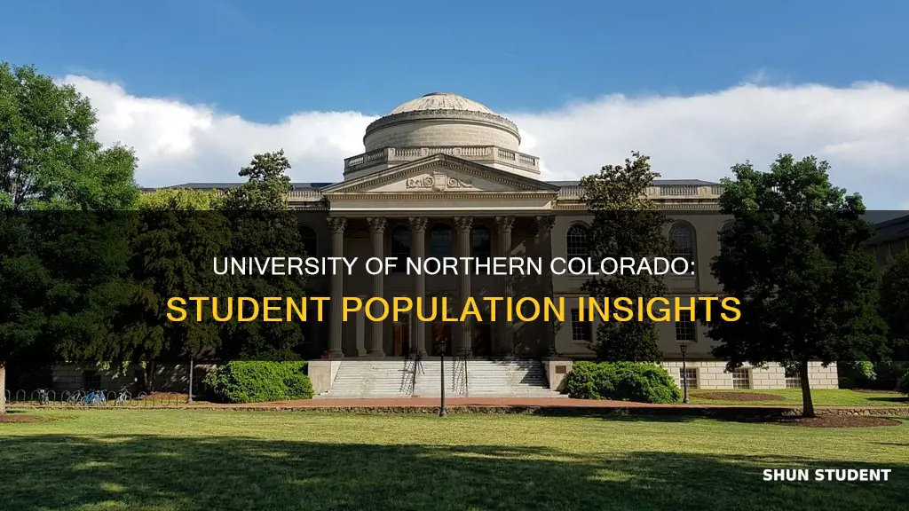 how many students attend university of northern colorado