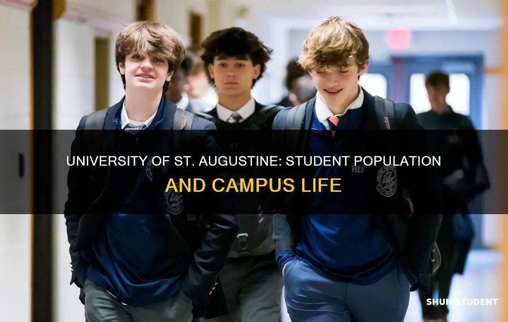 how many students attend university of st augustine