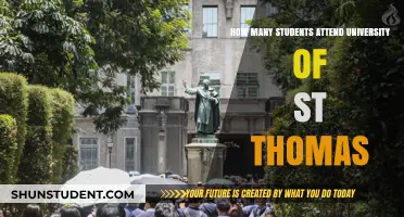 Attendee Numbers at the University of St. Thomas