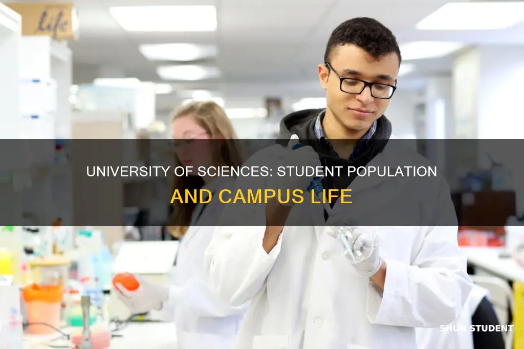 how many students attend university of the sciences