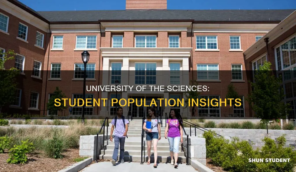 how many students attend university of the sciences