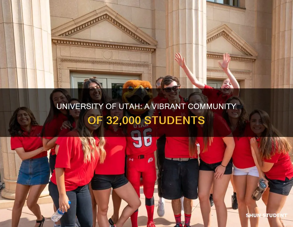 how many students attend university of utah 32 760