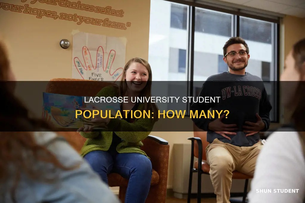 how many students attend university of wisconsin lacrosse