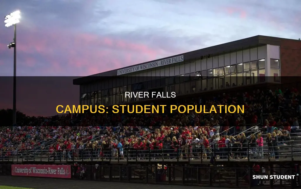 how many students attend university of wisconsin river falls