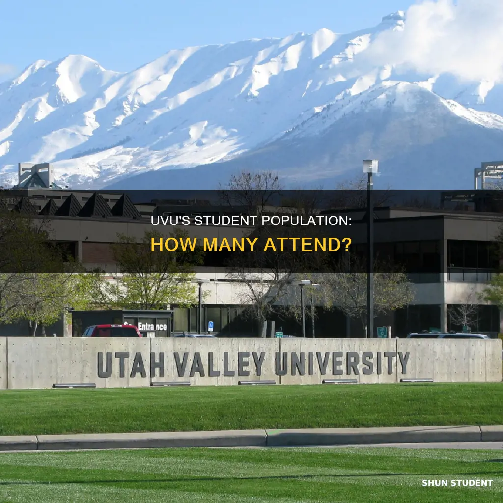 how many students attend utah valley university