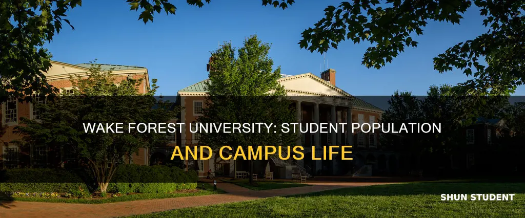 how many students attend wake forest university