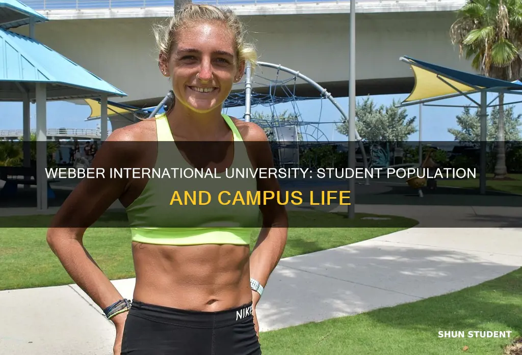 how many students attend webber international university