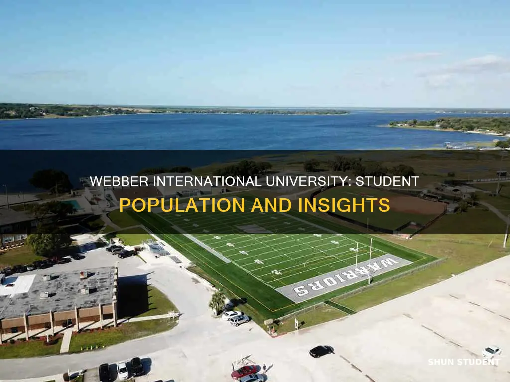 how many students attend webber international university