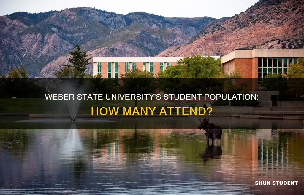 how many students attend weber state university