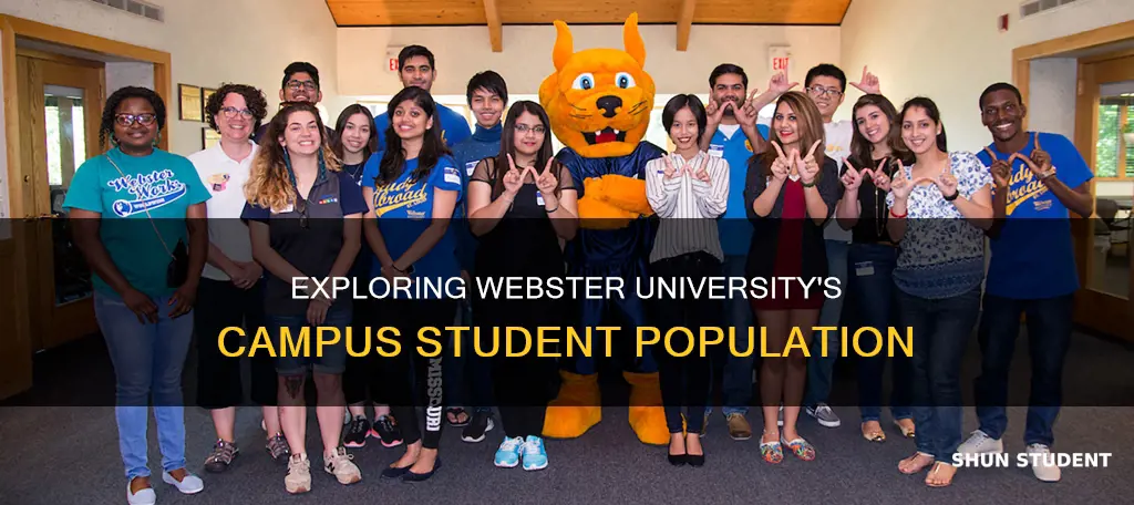 how many students attend webster university webster groves campus