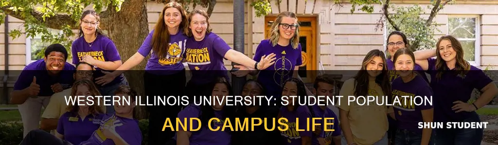 how many students attend western illinois university